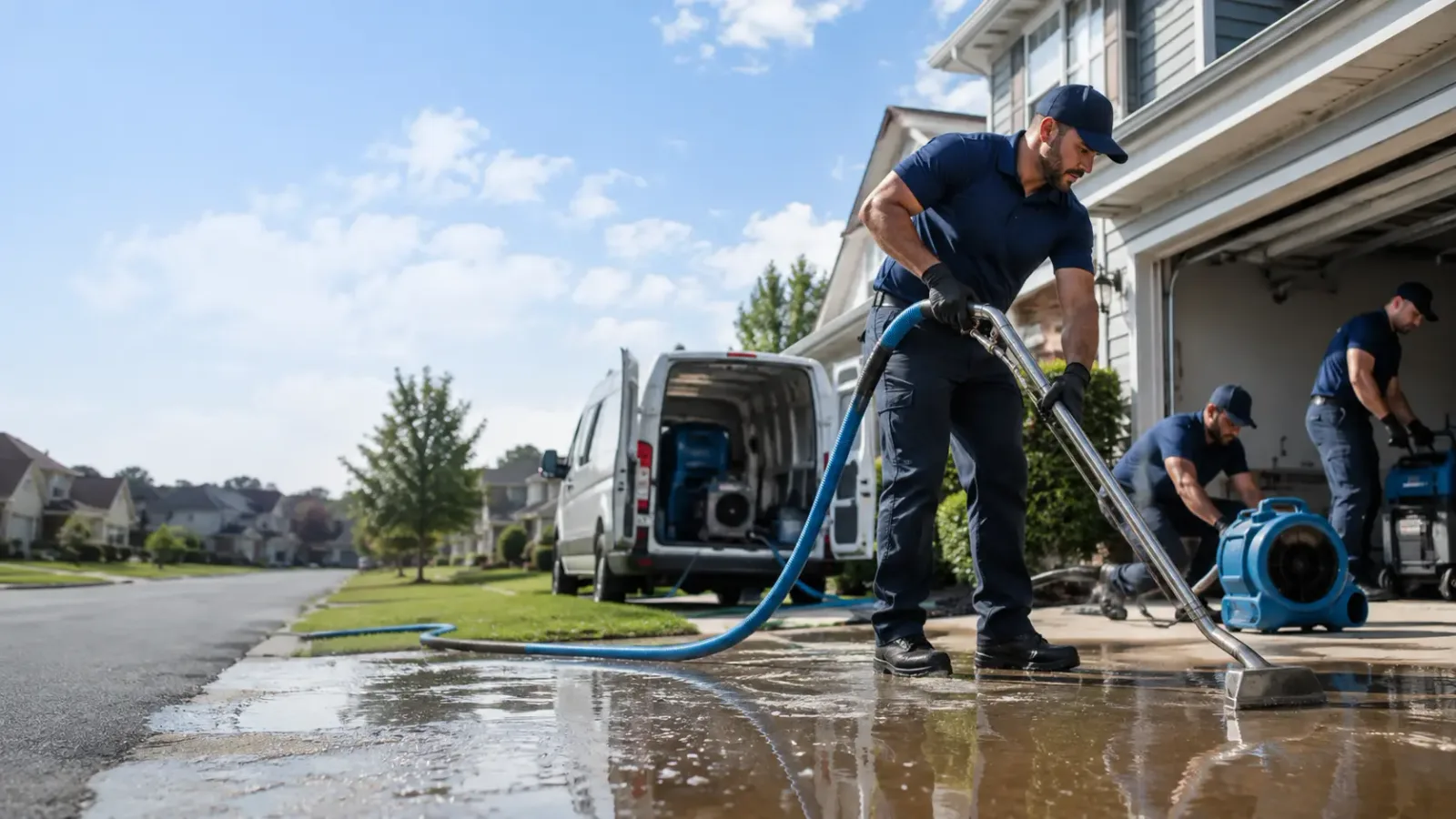 Flood Damage Restoration in Corning, OH